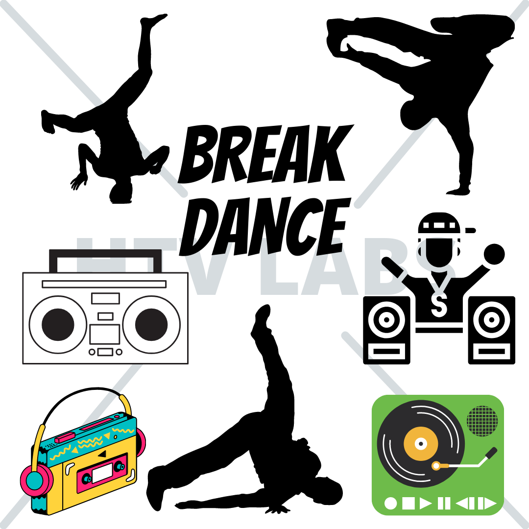 breakdancing logo