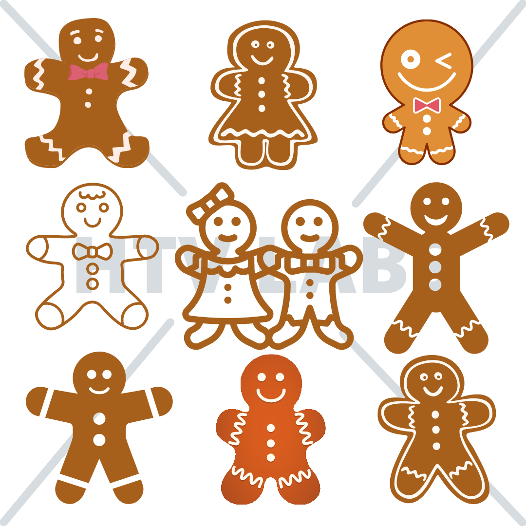 Have A Sweet Christmas Svg, Christmas Svg, Gingerbread Svg